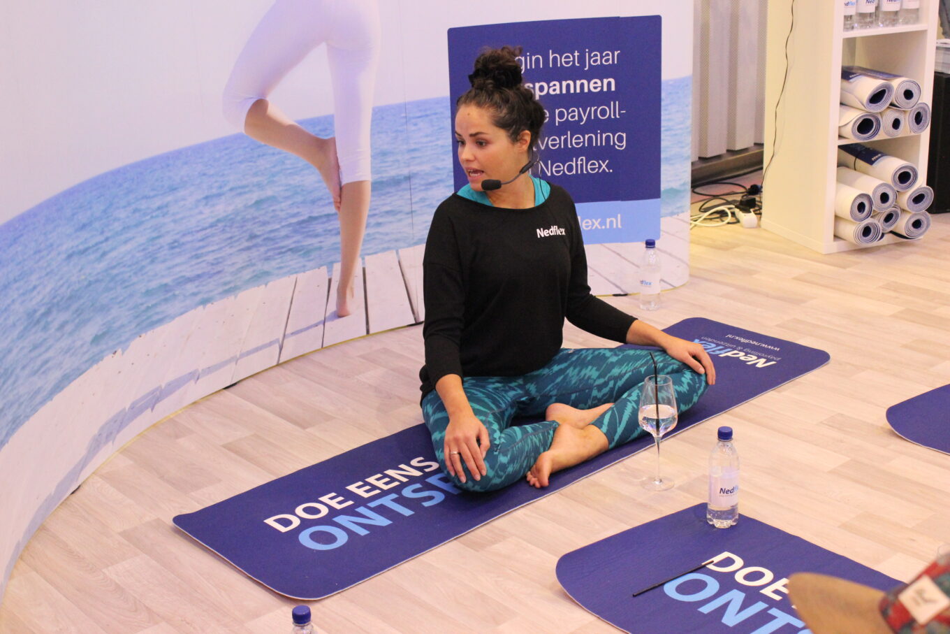 Horecava 2018 wijn yoga