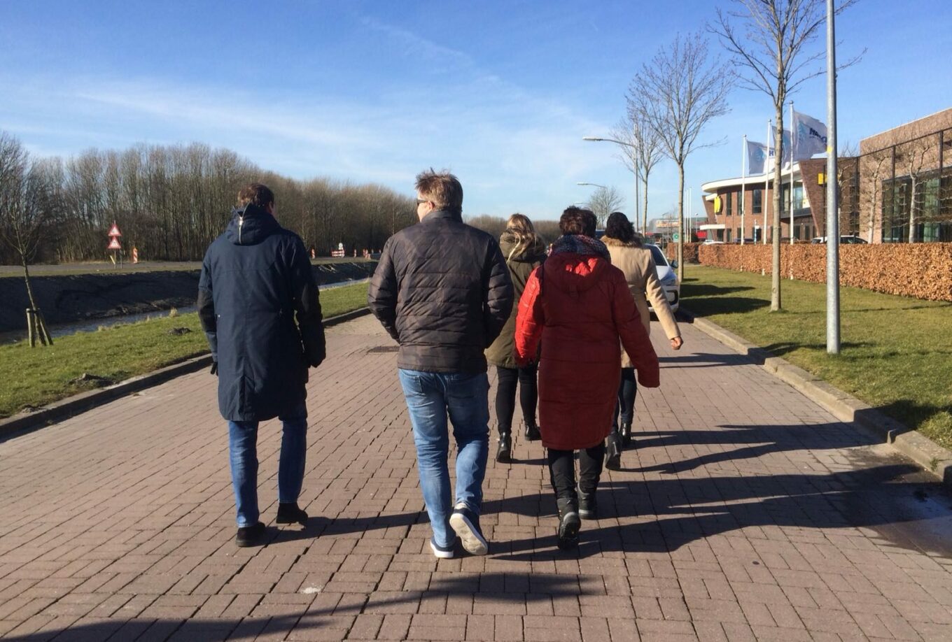 Wandelen tijdens de pauze