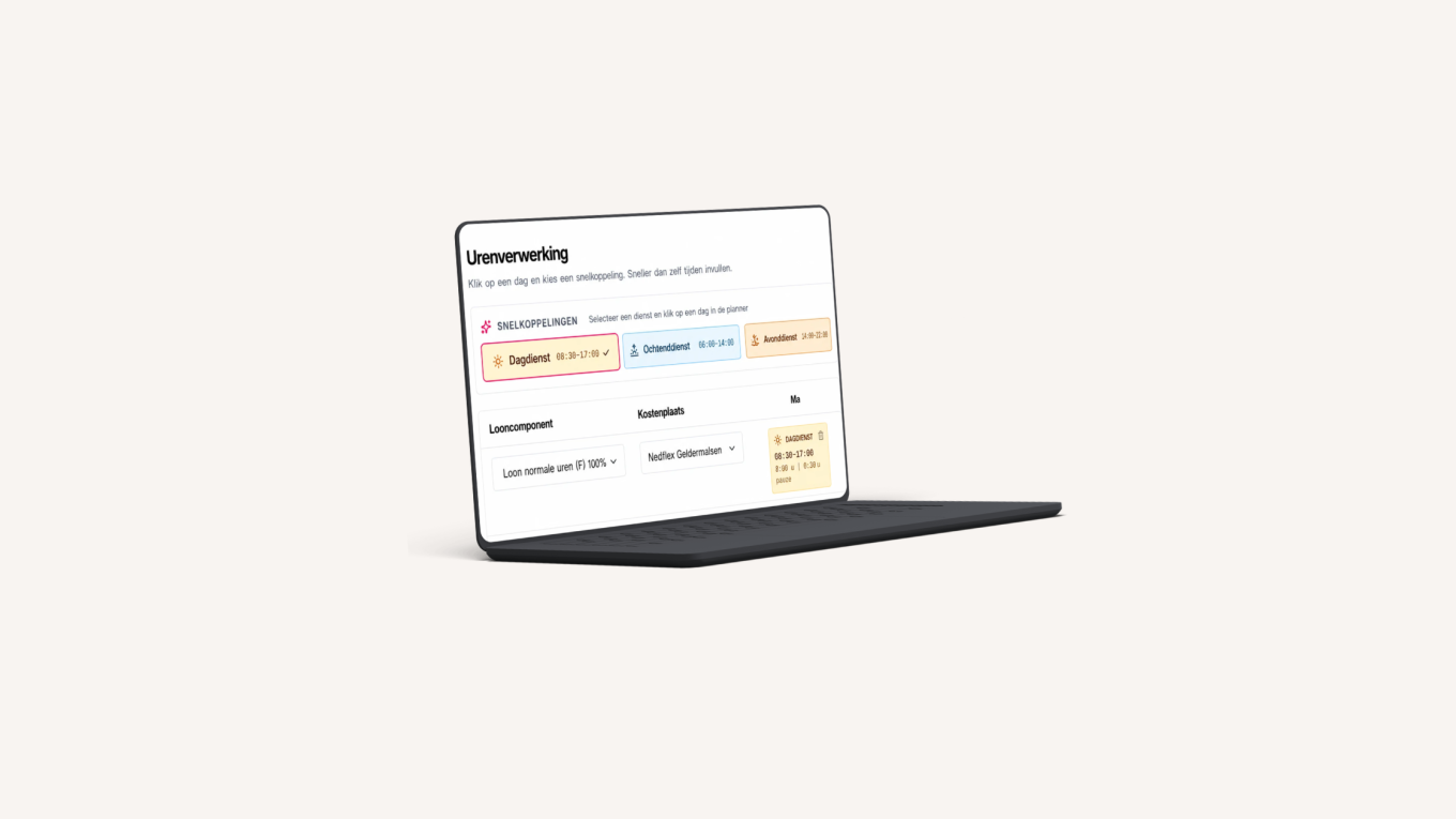 Met Nedflex software voorbereid op de Wtta