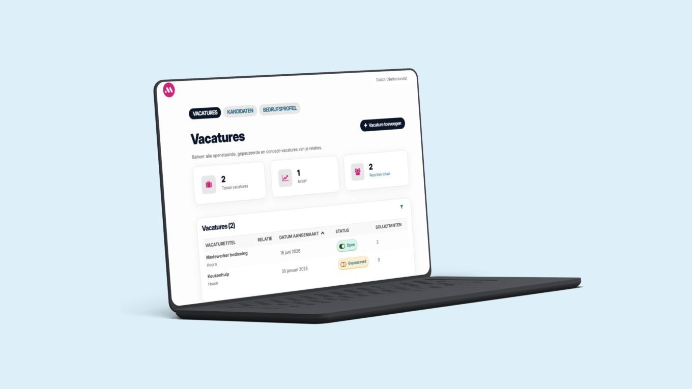 Gratis vacature plaatsen - Nedflex AI Vacaturebank
